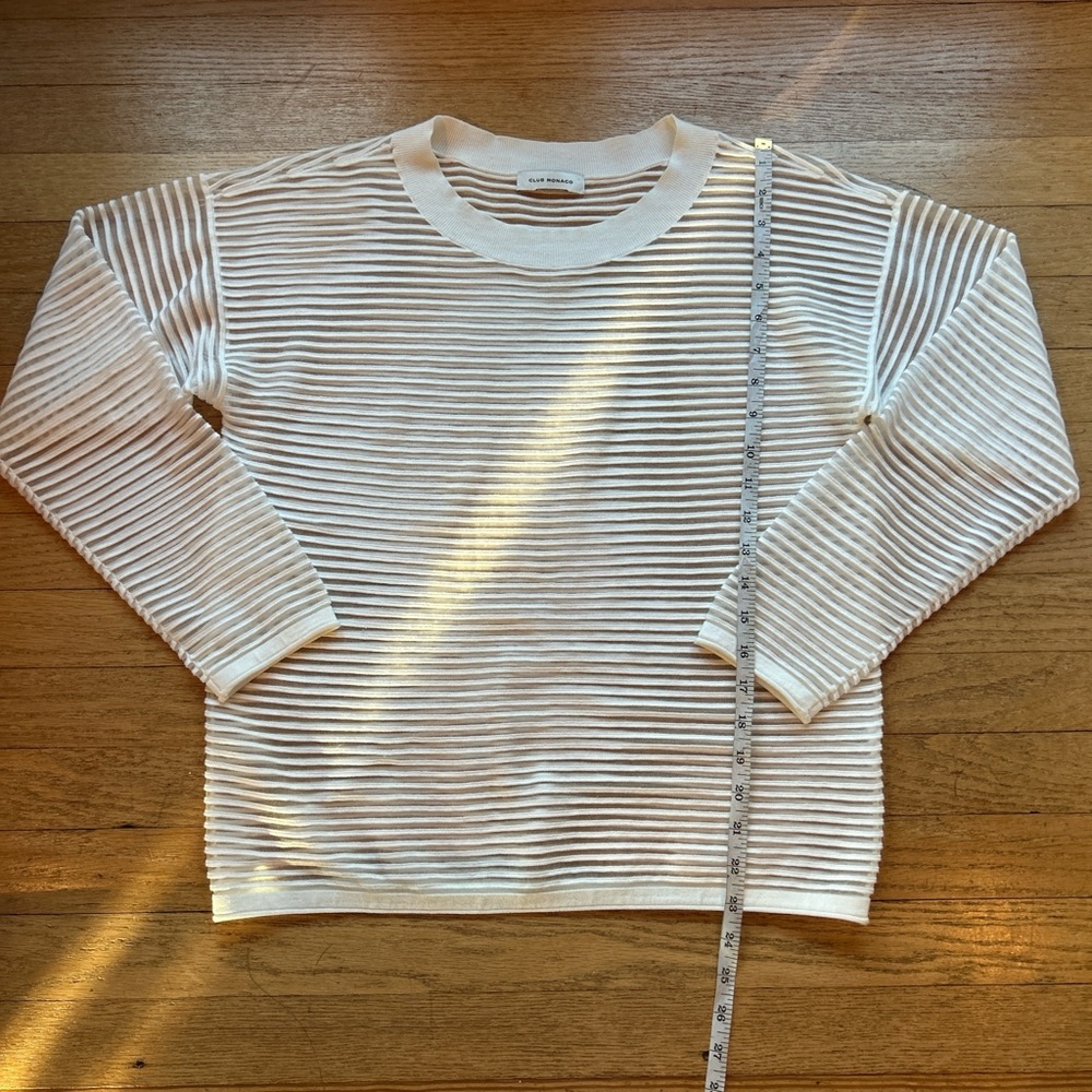 Club Monaco white Sweater